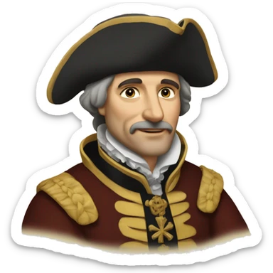 Gérard de pard Dieu sticker