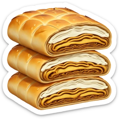 Rulo patatesli börek sticker