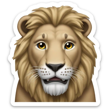 Detroit Lion Lion  sticker