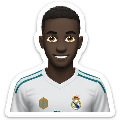 Vinicius Jr en el real madrid sticker
