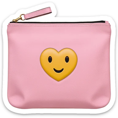 pink stoney clover lane pouch sticker