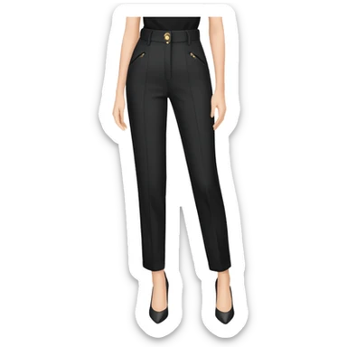 fashion trouser sticker