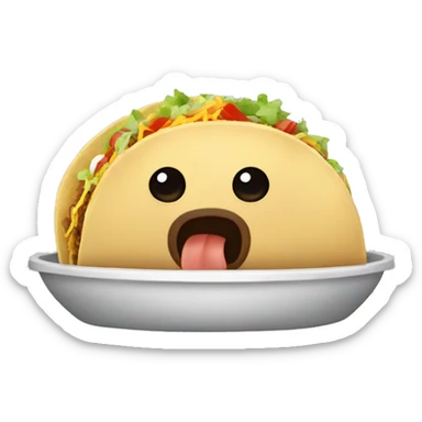 taco de birria sticker
