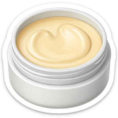 Cosmetic paste-like substance sticker