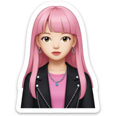Lisa from BLACKPINK sticker