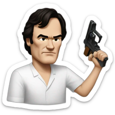 Quentin Tarantino sticker