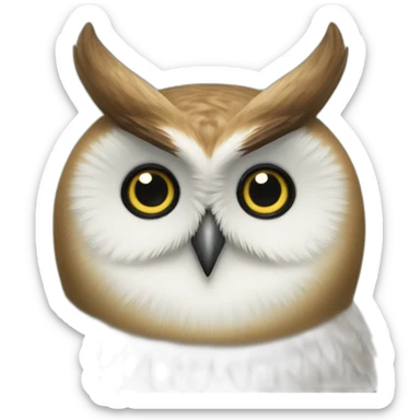 Hibou de OVO sticker