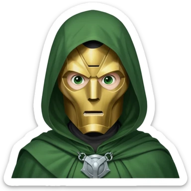 Doctor Doom with most villainious sticker