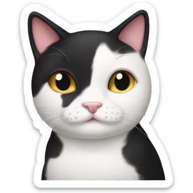 Tuxedo cat  sticker