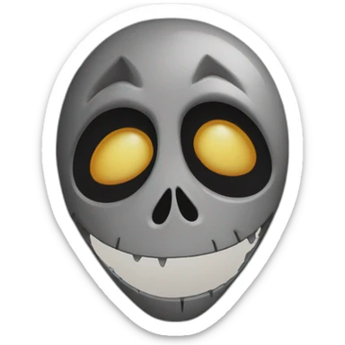 Jack-skellington sticker