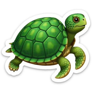Turtle sticker
