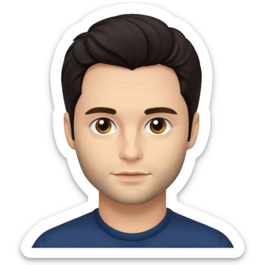 Penn Badgley sticker