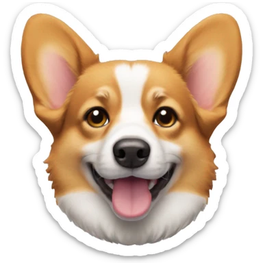 corgi dog sticker