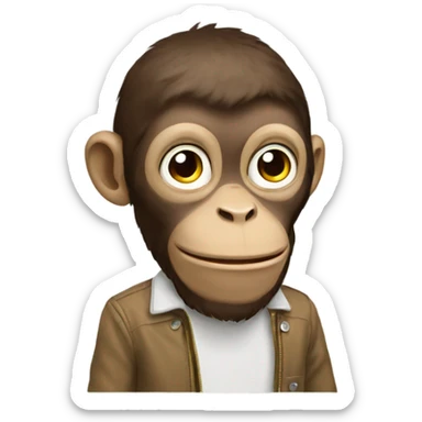 IKEA monkey sticker
