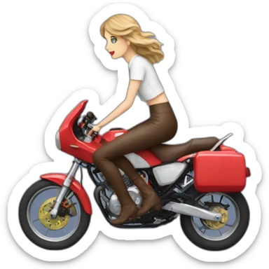 taylor-swift-riding-bbc sticker