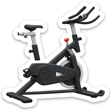 A spinning bike sticker
