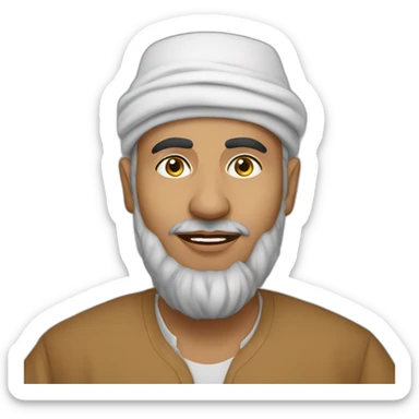 Muslim casawi raja supporter moroccan sticker