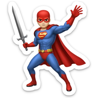 BLADE SUPERHERO sticker