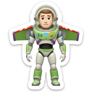 buzz lightyear full sticker