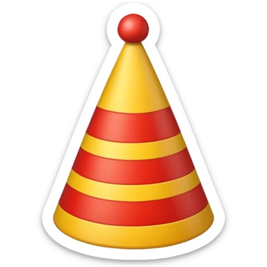 CLOWN HAT sticker