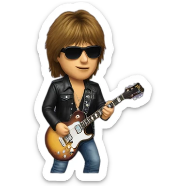 Richie sambora 1987 sticker