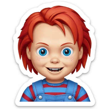 AaUn emojin de chuky sticker