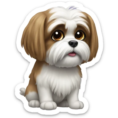 Shitzu  sticker