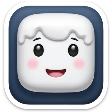 Marshmallow  sticker