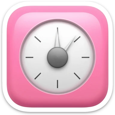 Icône Prendre son rythme. Pink aesthetic sticker