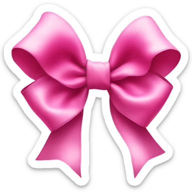 Pink Bow sticker