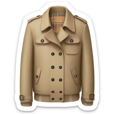 burberry jacket sticker