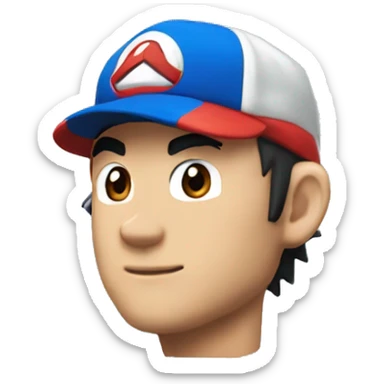 ash ketchum sticker
