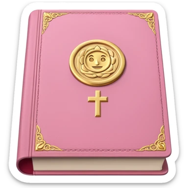 Biblia rosa sticker