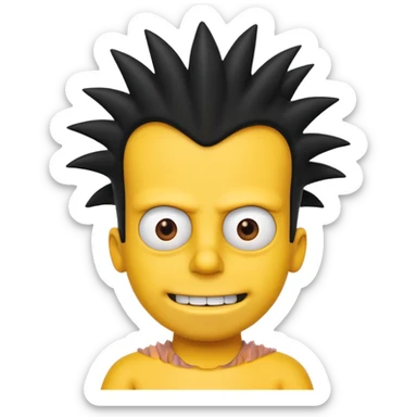 bart simpson sticker