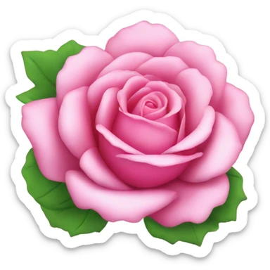 Chat rose sticker