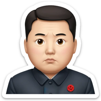 Kim Jong-un sticker