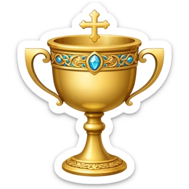 Holy chalice sticker