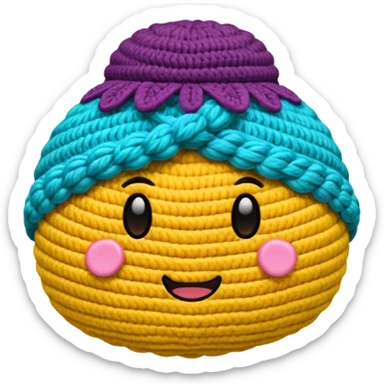 Chrochet sticker