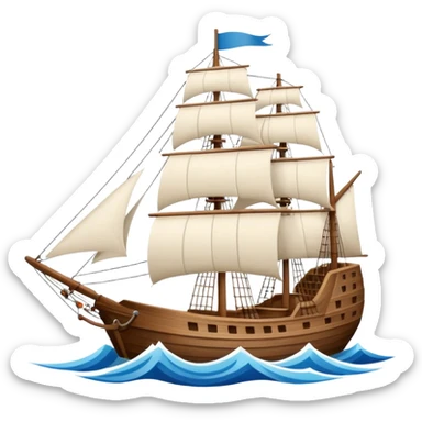 Sailing Ship sticker