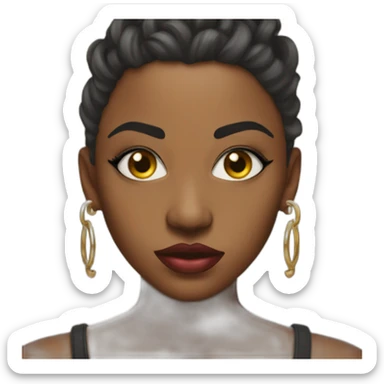 Bad Gyal singer sticker