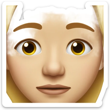 Tears and snot sticker