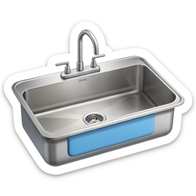 throw the kitchen sink  sticker