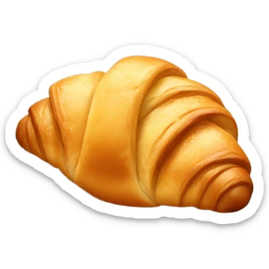 buttery croissant emoji sticker
