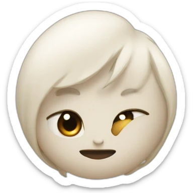 Vulval crescent sticker