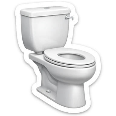 Toilet sticker