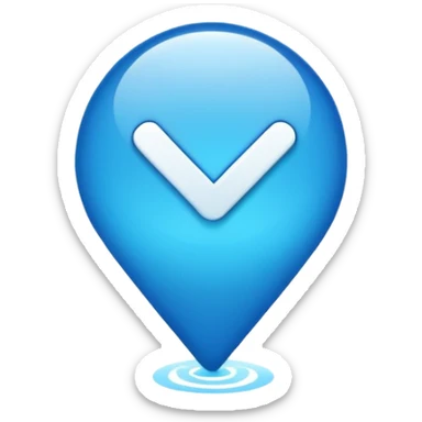 Create a blue checkmark for the nickname, do 1 in 1 as in tiktok sticker