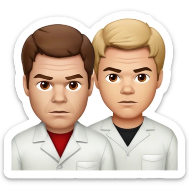 dexter morgan with Brian Mooser sticker