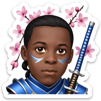 Samurai Warrior sticker