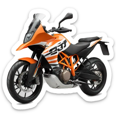 moto ktm sticker