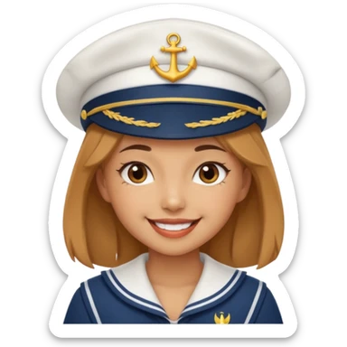 girl sailor sticker